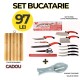 SET BUCATARIE 10 CUTITE CONTOUR PRO +TOCATOR BAMBUS + APARAT PENTRU INDEPARTAT SOLZII DE PESTE SET BUCATARIE 10 CUTITE CONTOUR PRO +TOCATOR BAMBUS + APARAT PENTRU INDEPARTAT SOLZII DE PESTE