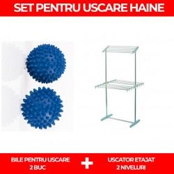 SET PENTRU USCARE HAINE - USCATOR RUFE SUPRAETAJAT + BILE USCARE SI CATIFELARE SET PENTRU USCARE HAINE - USCATOR RUFE SUPRAETAJAT + BILE USCARE SI CATIFELARE