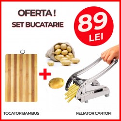 SET FELIATOR CARTOFI + TOCATOR BAMBUS SET FELIATOR CARTOFI + TOCATOR BAMBUS