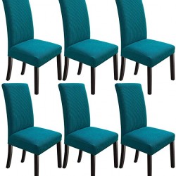 SET 6 HUSE PENTRU SCAUNE LYCRA - ALBASTRU MARINE SET 6 HUSE PENTRU SCAUNE LYCRA - ALBASTRU MARINE