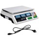 CANTAR ELECTRONIC CU AFISAJ DUBLU SI ACUMULATOR, CAPACITATE 40 KG