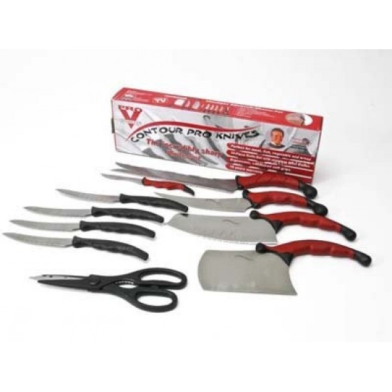 Set 11 cutite bucatarie Set 11 cutite bucatarie