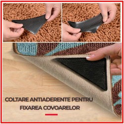 Coltare antiaderente pentru fixarea covoarelor