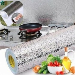 Folie de aluminiu autoadeziva bucatarie 40 x 100 cm