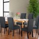 SET 6 HUSE PENTRU SCAUNE LYCRA - GRI INCHIS SET 6 HUSE PENTRU SCAUNE LYCRA - GRI INCHIS