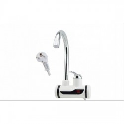 Robinet electric cu display si cap flexibil - pentru apa calda instant Robinet electric cu display si cap flexibil - pentru apa calda instant