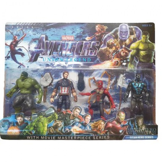 Set 4 figurine Avengers