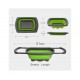 Strecuratoare pliabila din silicon cu manere extensibile, sita cu manere pentru chiuveta spalat fructe si legume/scurs paste Strecuratoare pliabila din silicon cu manere extensibile, sita cu manere pentru chiuveta spalat fructe si legume/scurs paste