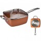 TIGAIE MULTIFUNCTIONALA PATRATA CU CAPAC, MANERE DE INOX SI SITA PENTRU PRAJIT, 5 PIESE TIGAIE MULTIFUNCTIONALA PATRATA CU CAPAC, MANERE DE INOX SI SITA PENTRU PRAJIT, 5 PIESE