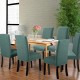 SET 6 HUSE PENTRU SCAUNE LYCRA - VERNIL SET 6 HUSE PENTRU SCAUNE LYCRA - VERNIL